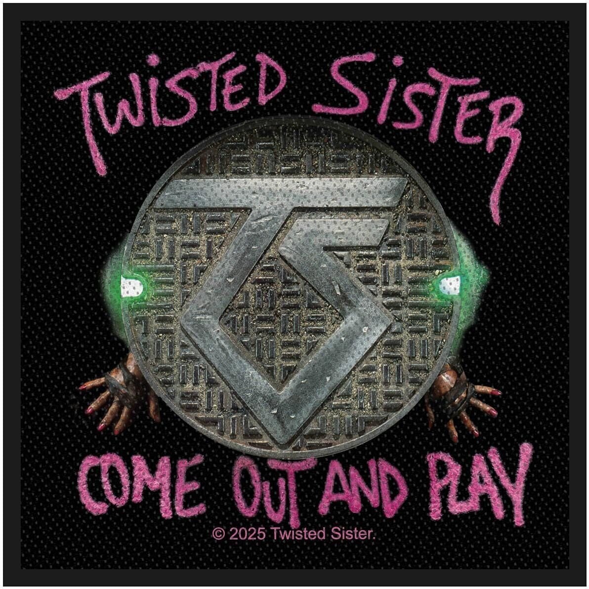 Patch / Badge Twisted Sister Come Out And Play