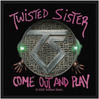 Patch / Badge Twisted Sister Come Out And Play - 1