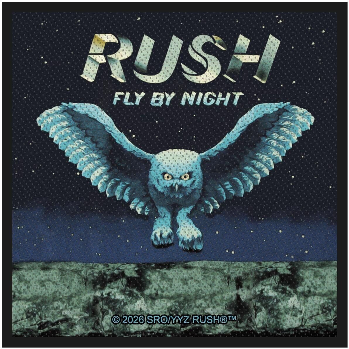 Nášivka / Odznak Rush Fly By Night