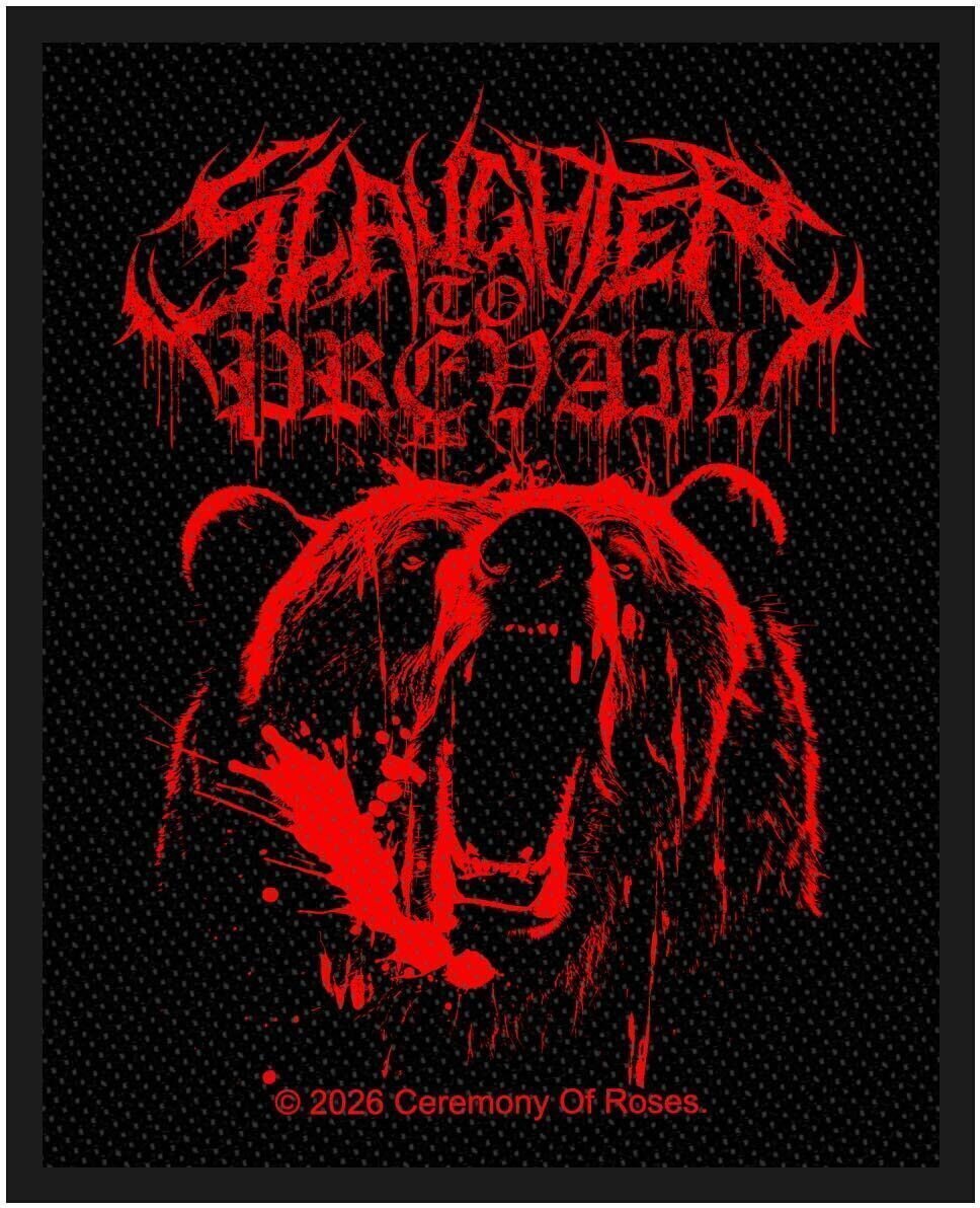 Nášivka / Odznak Slaughter To Prevail Grizzly