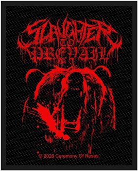Nášivka / Odznak Slaughter To Prevail Grizzly - 1
