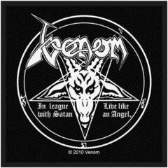 Patch / Badge Venom In League With Satan