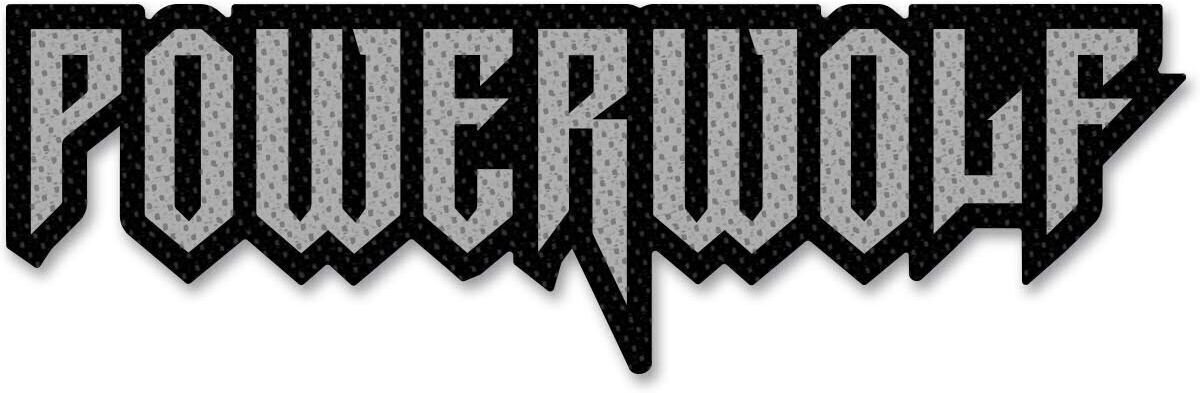 Plaaster / märk Powerwolf Logo Cut Out
