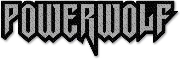 Plaaster / märk Powerwolf Logo Cut Out - 1