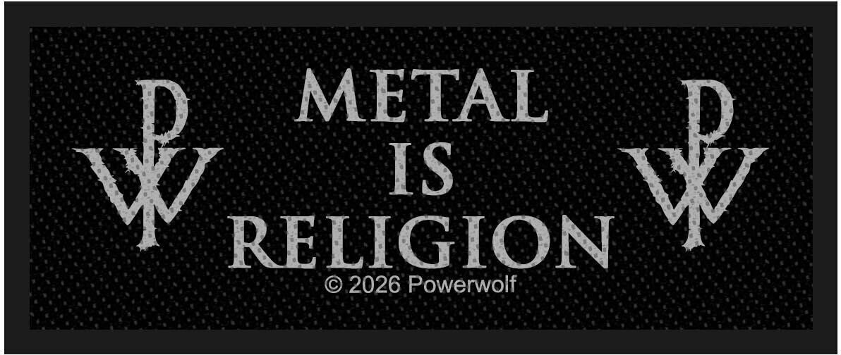 Oznaka / značka Powerwolf Metal Is Religion