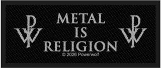 Patch / Jelvény Powerwolf Metal Is Religion