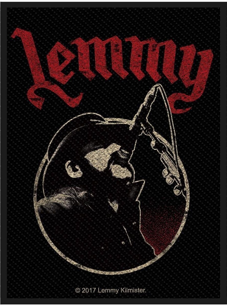 Nášivka / Odznak Lemmy Kilmister Microphone