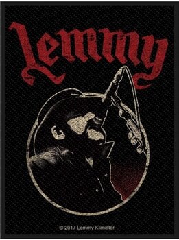 Nášivka / Odznak Lemmy Kilmister Microphone - 1