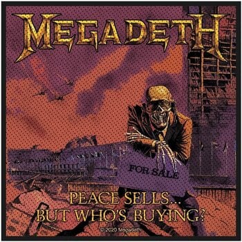 Oznaka / značka Megadeth Peace Sells - 1