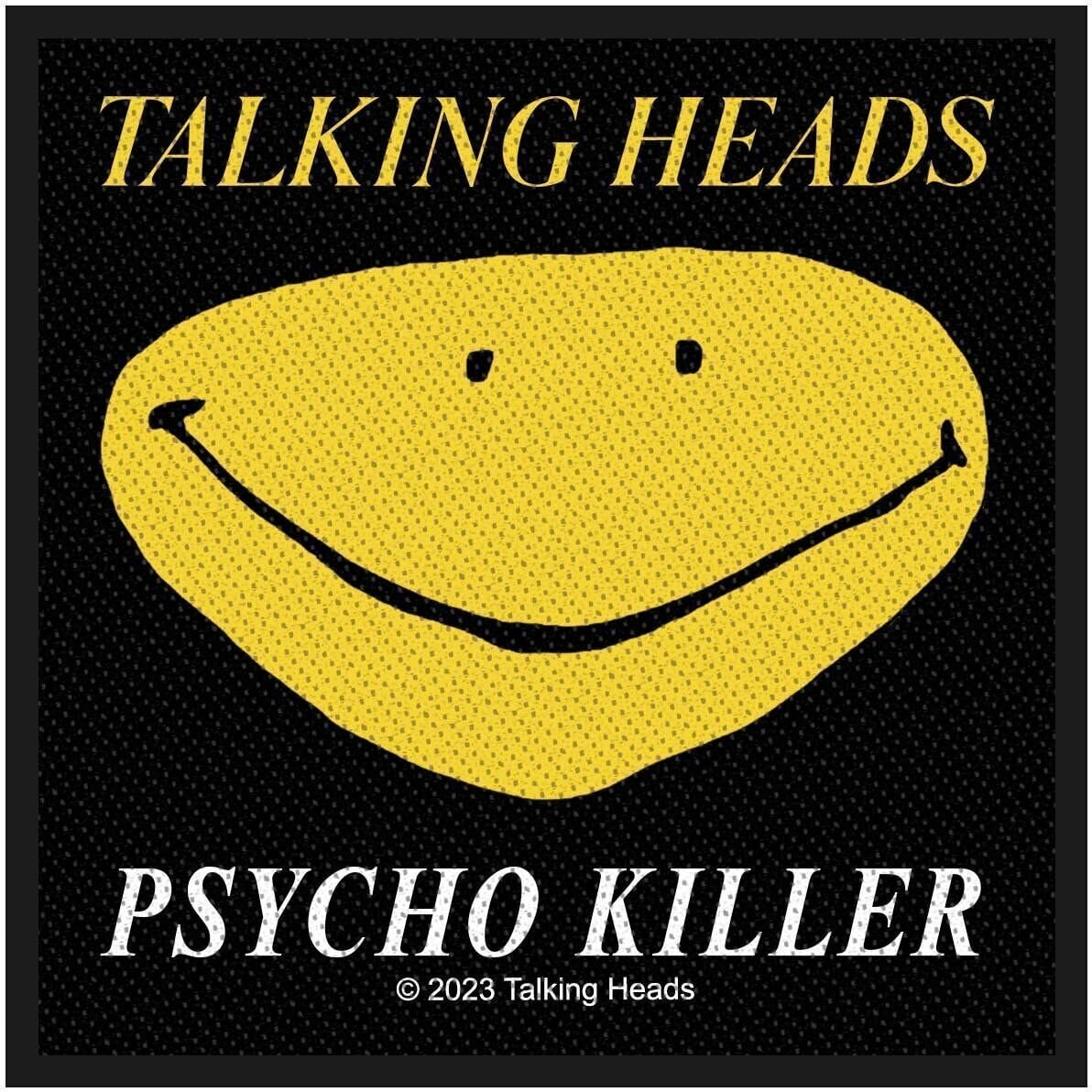 Нашивка / Значок Talking Heads Psycho Killer