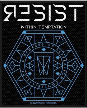 Oznaka / značka Within Temptation Resist Hexagon - 1