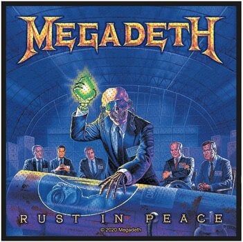 Oznaka / značka Megadeth Rust In Peace - 1