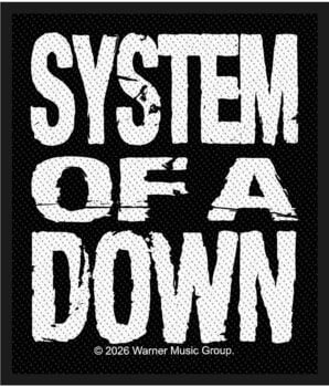 Нашивка / Значок System of a Down Stacked Logo - 1