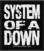Нашивка / Значок System of a Down Stacked Logo