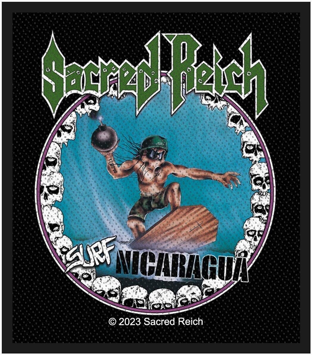 Oznaka / značka Sacred Reich Surf Nicaragua