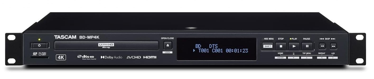 Rack DJ player Tascam BD-MP4K Rack DJ player