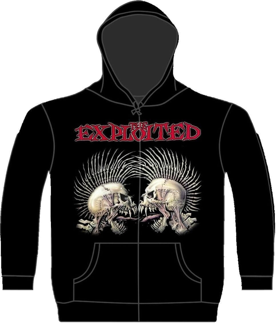 Majica The Exploited Fuck The System Black L Majica