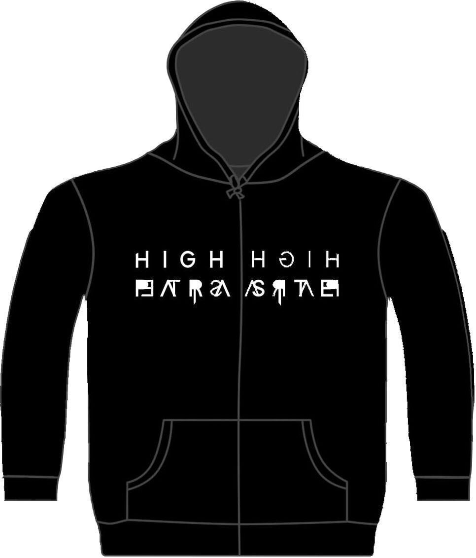 Majica High Parasite Logo Black 2XL Majica