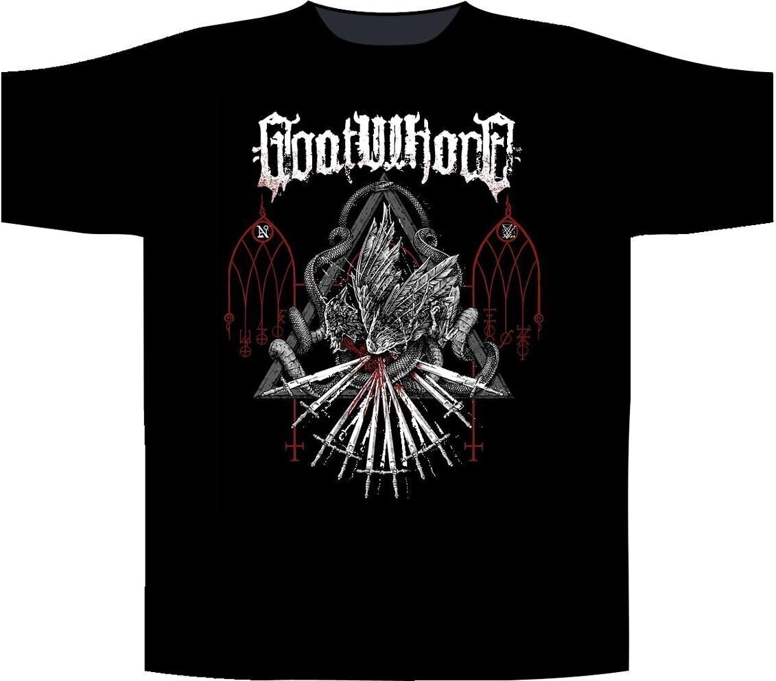 T-shirt Goatwhore Angels Hung From The Arches Of Heaven T-shirt à manches courtes Black XL