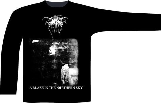 T-Shirt Darkthrone A Blaze In The Northern Sky Long Sleeve T-Shirt Black M - 1