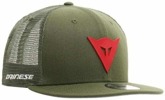 Kappe Dainese 9Fifty Trucker Green/Red UNI Kappe - 1