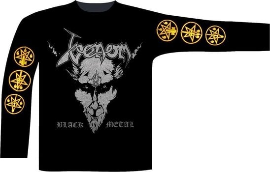 Camiseta de manga corta Venom Black Metal Camiseta de manga larga Black XL - 1
