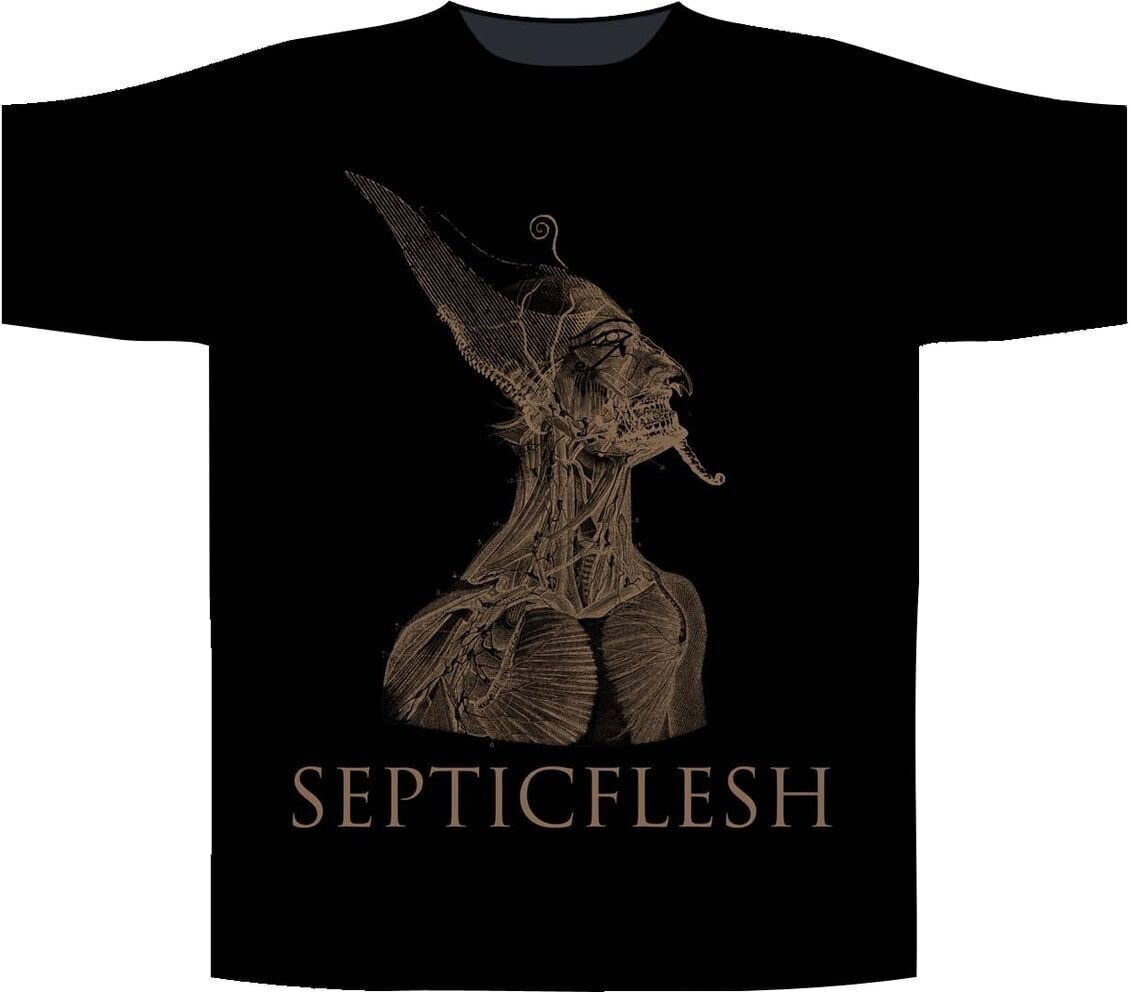 Tricou Septic Flesh Communion Black L Tricou