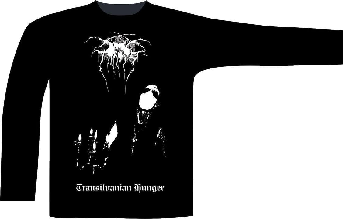 Сорочка Darkthrone Transilvanian Hunger Футболка з довгим рукавом Black XL