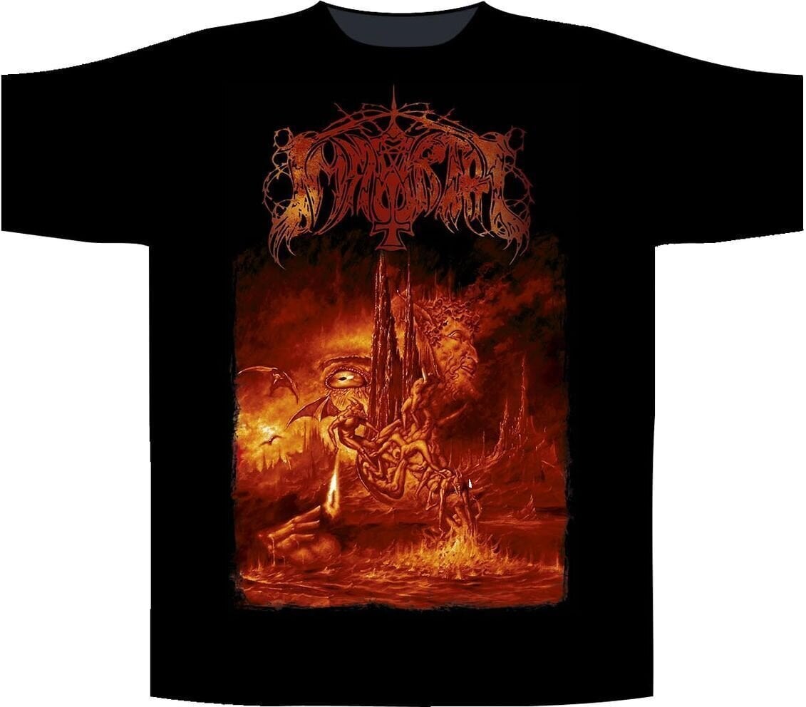 Koszulka Immortal Damned In Black 2020 Koszulka z krótkim rękawem Black L