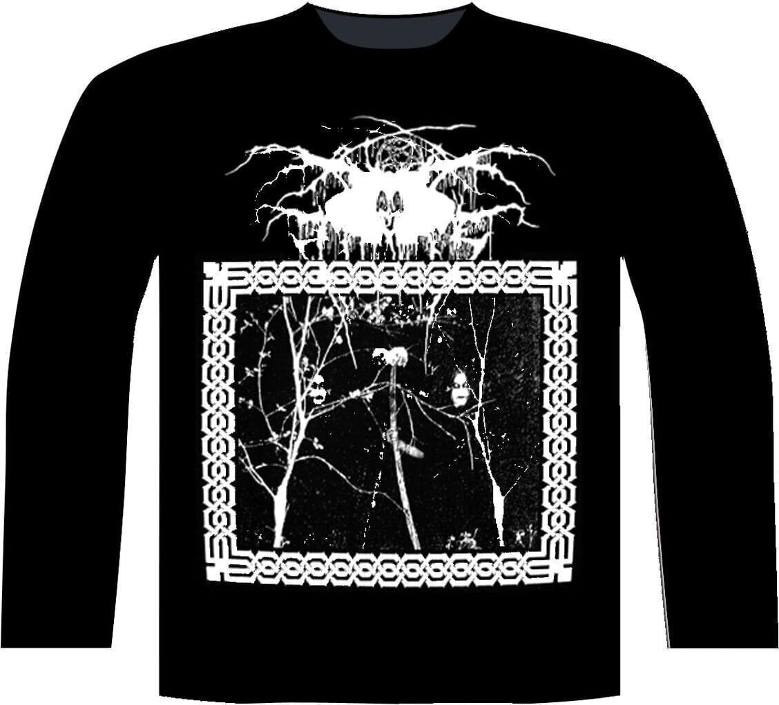 Camiseta de manga corta Darkthrone Under A Funeral Moon Camiseta de manga larga Black L