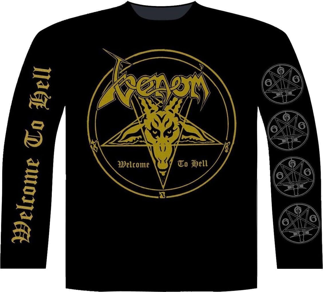 Сорочка Venom Welcome To Hell Футболка з довгим рукавом Black XL
