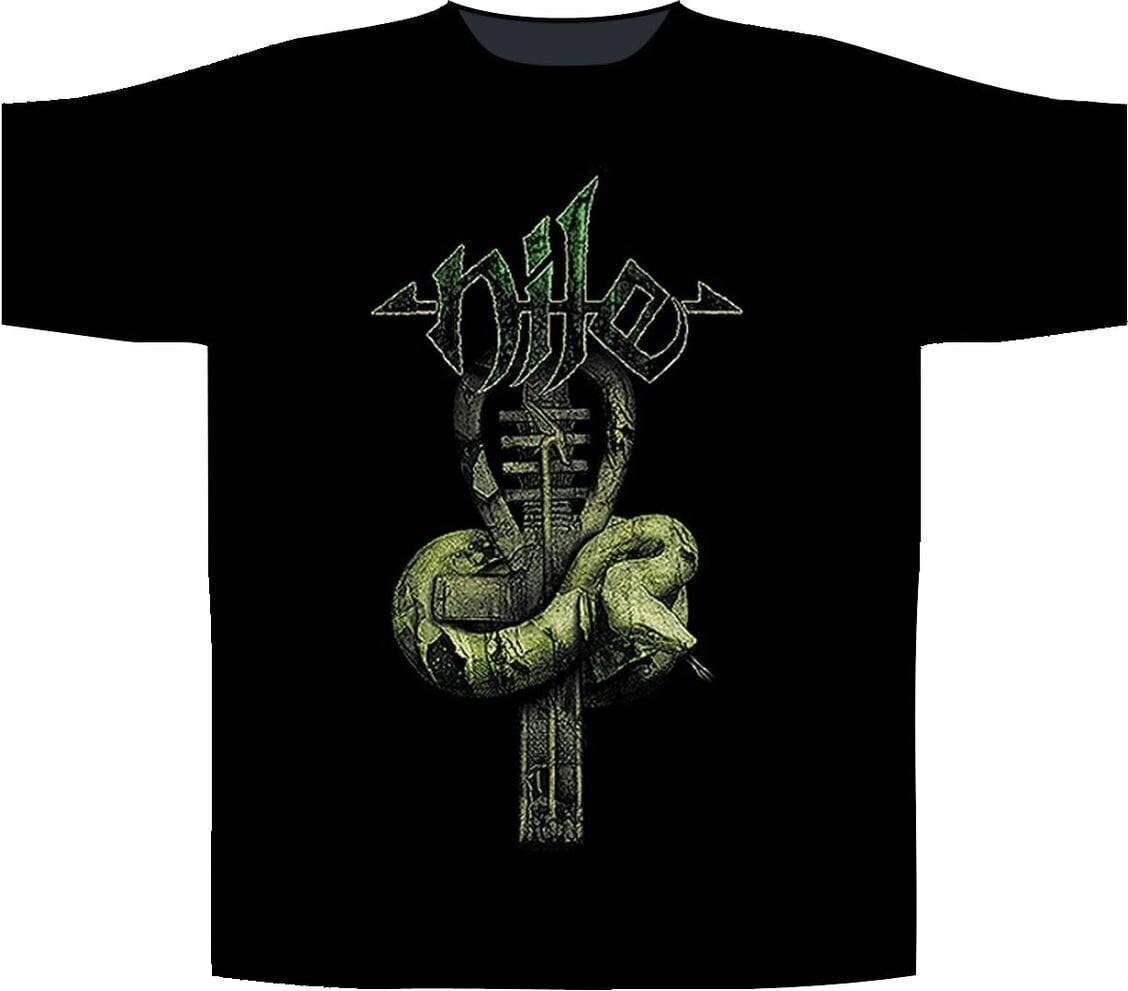 Camiseta de manga corta Nile Darkened Shrines Camiseta de manga corta Black XL