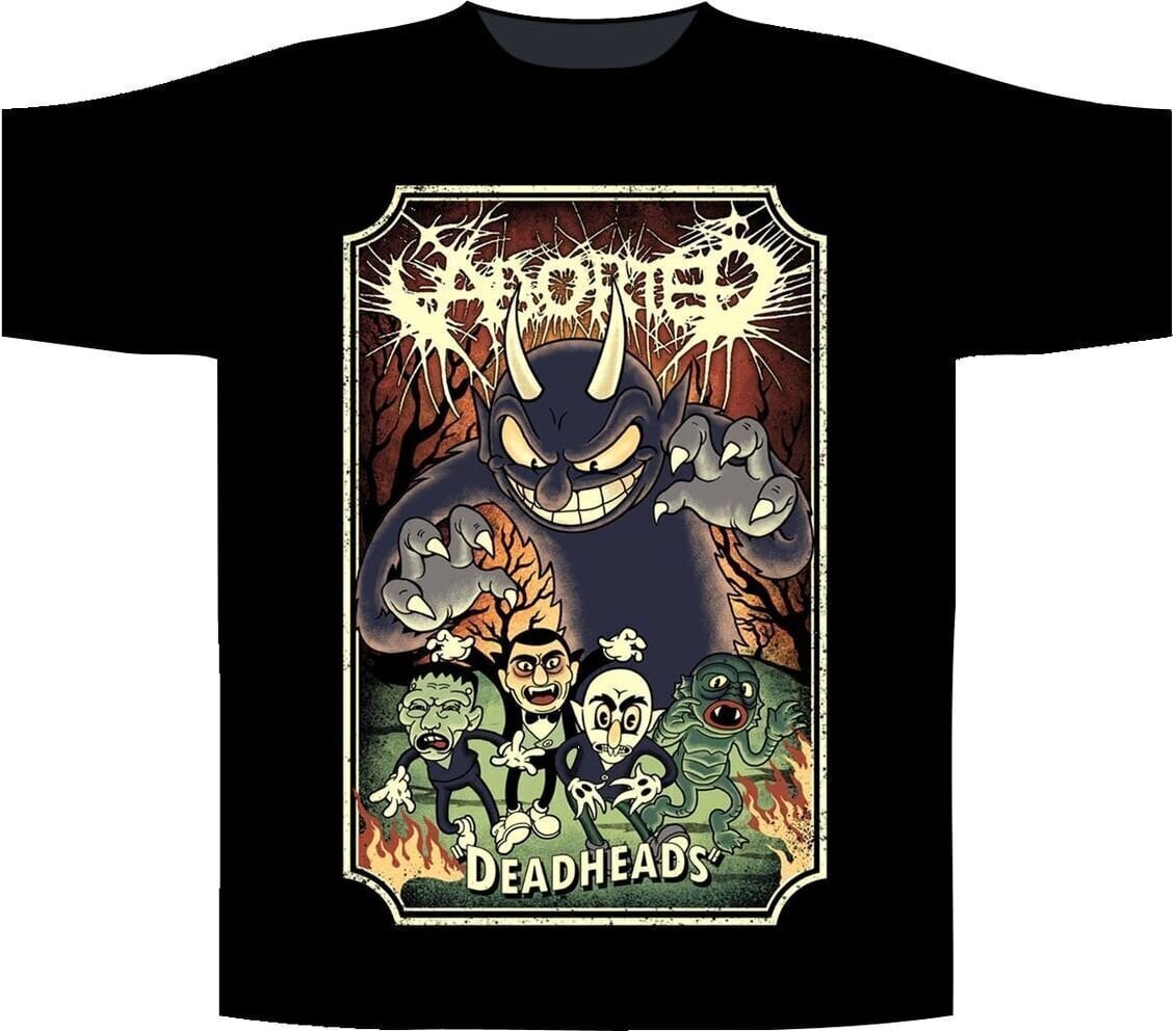 Сорочка Aborted Deadheads Футболка з коротким рукавом Black S