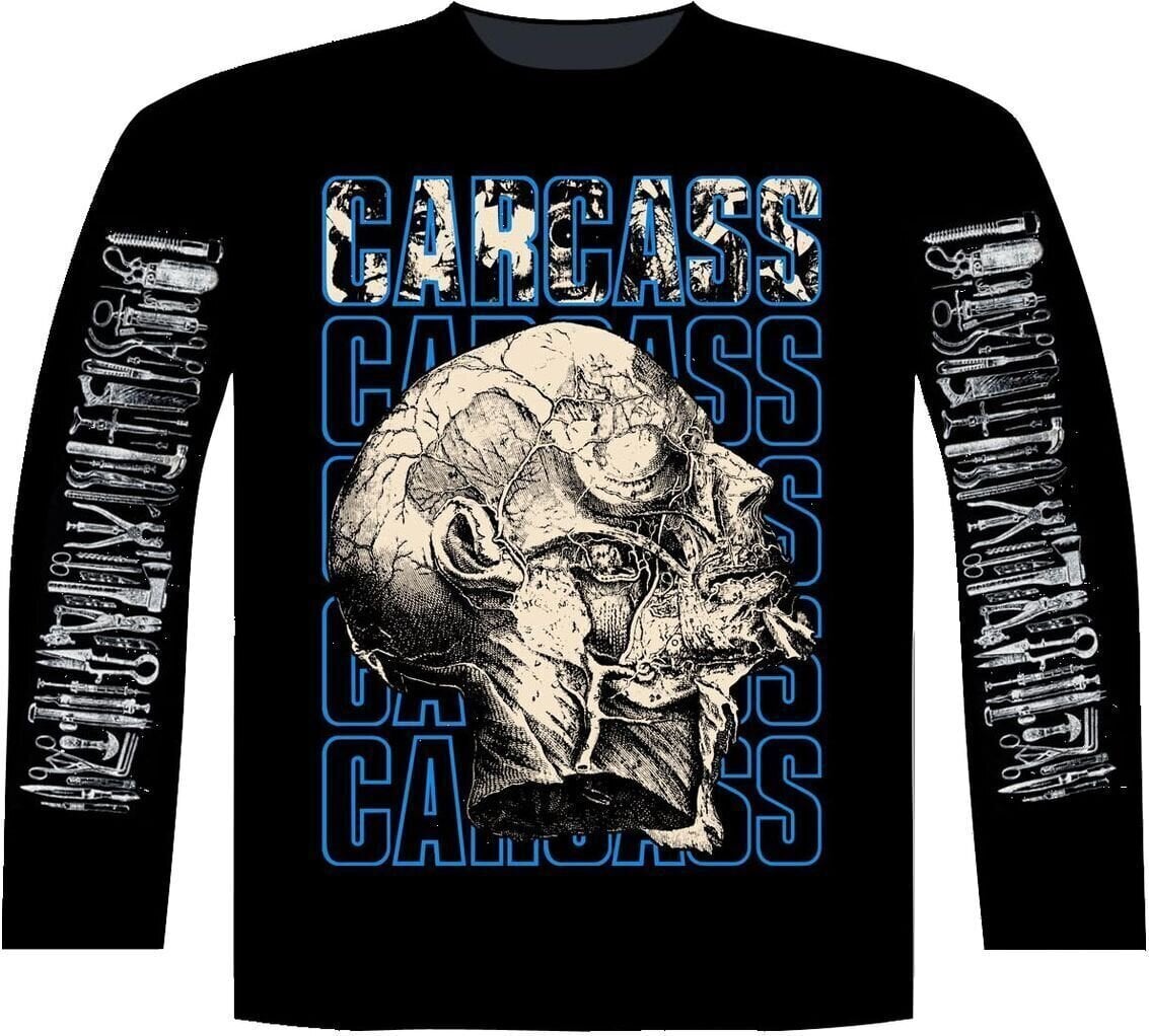 T-shirt Carcass Necro Head Black XL T-shirt