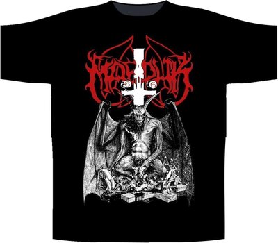 Сорочка Marduk Demon With Wings Футболка з коротким рукавом Black М - 1