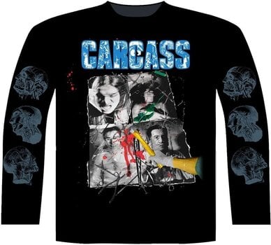 T-Shirt Carcass Necroticism Black 2XL T-Shirt - 1