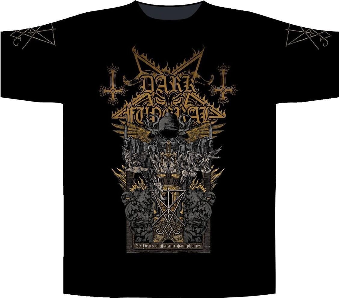 Košulja Dark Funeral 25 Years Of Satanic Symphonies Black L Košulja