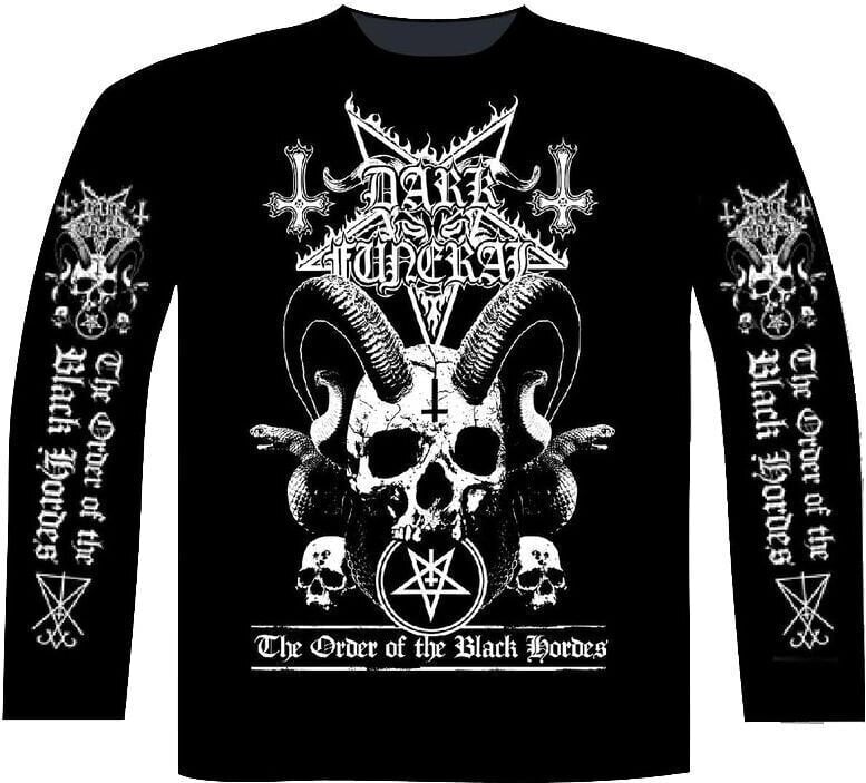 Camiseta de manga corta Dark Funeral Order Of The Black Hordes Camiseta de manga larga Black M