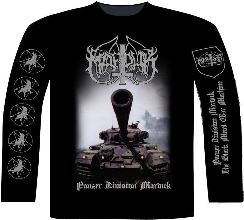 T-Shirt Marduk Panzer Division 20Th Anniversary Black 2XL T-Shirt