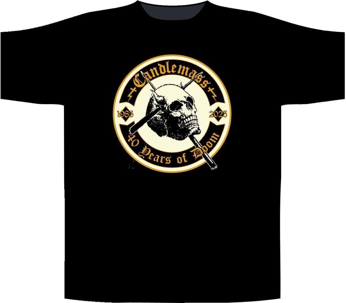 Košulja Candlemass 40 Years Of Doom Black 2XL Košulja
