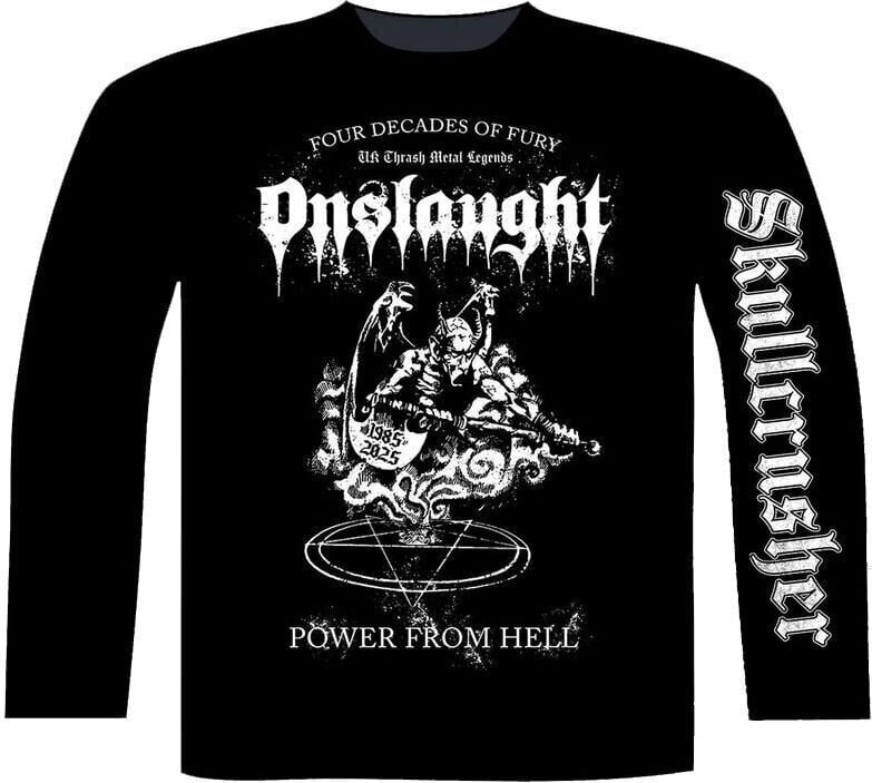 T-Shirt Onslaught Power From Hell Black 2XL T-Shirt