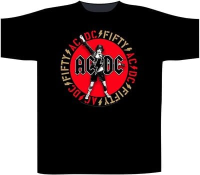 Camiseta de manga corta AC/DC Angus Emblem Camiseta de manga corta Black XL - 1