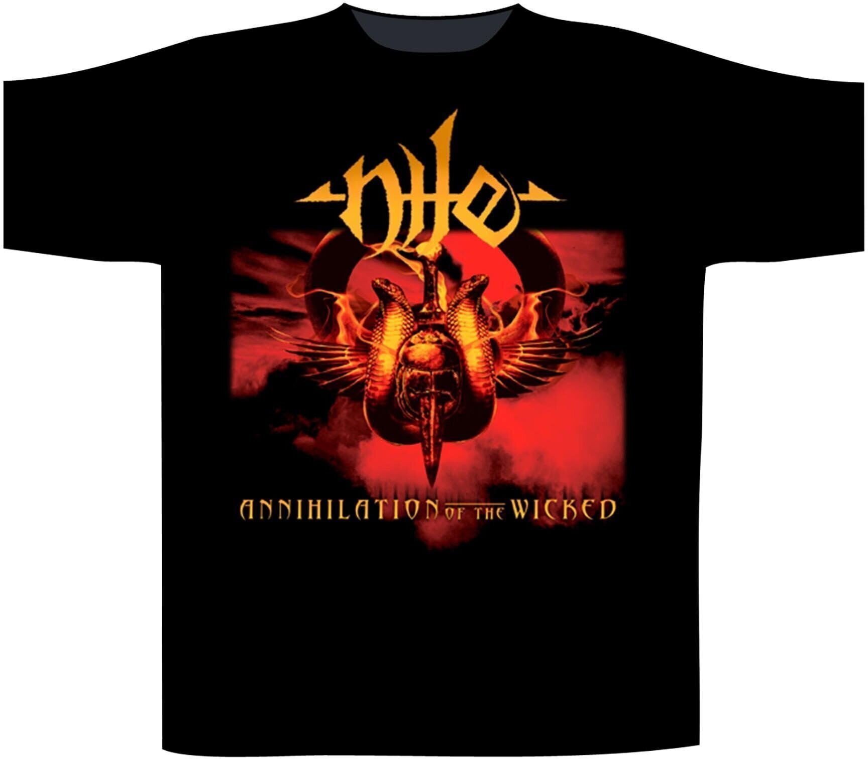 Сорочка Nile Annihilation Of The Wicked Black 2XL Сорочка