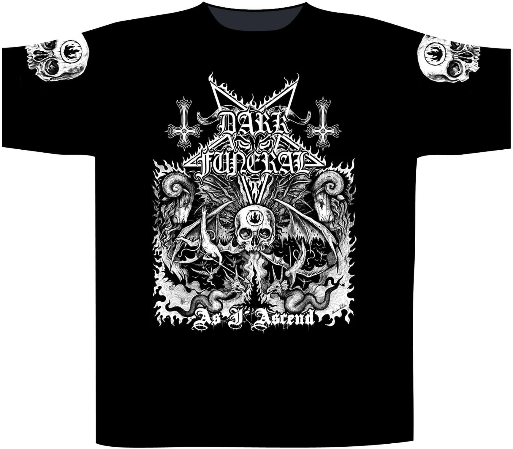 Košulja Dark Funeral As I Ascend Black 2XL Košulja