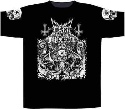 Ing Dark Funeral As I Ascend Rövid ujjú póló Black M - 1