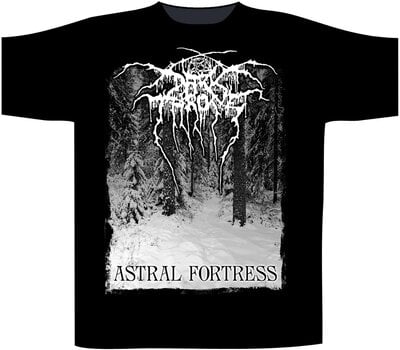 T-shirt Darkthrone Astral Fortress / Forest T-shirt à manches courtes Black XL - 1