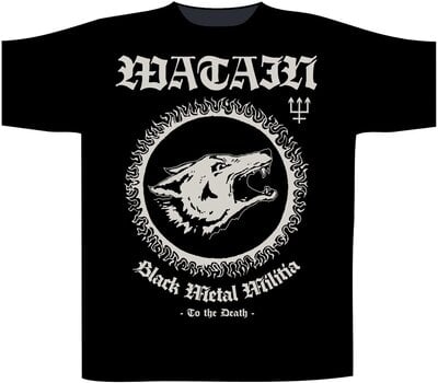 T-shirt Watain Black Metal Militia T-shirt à manches courtes Black M - 1