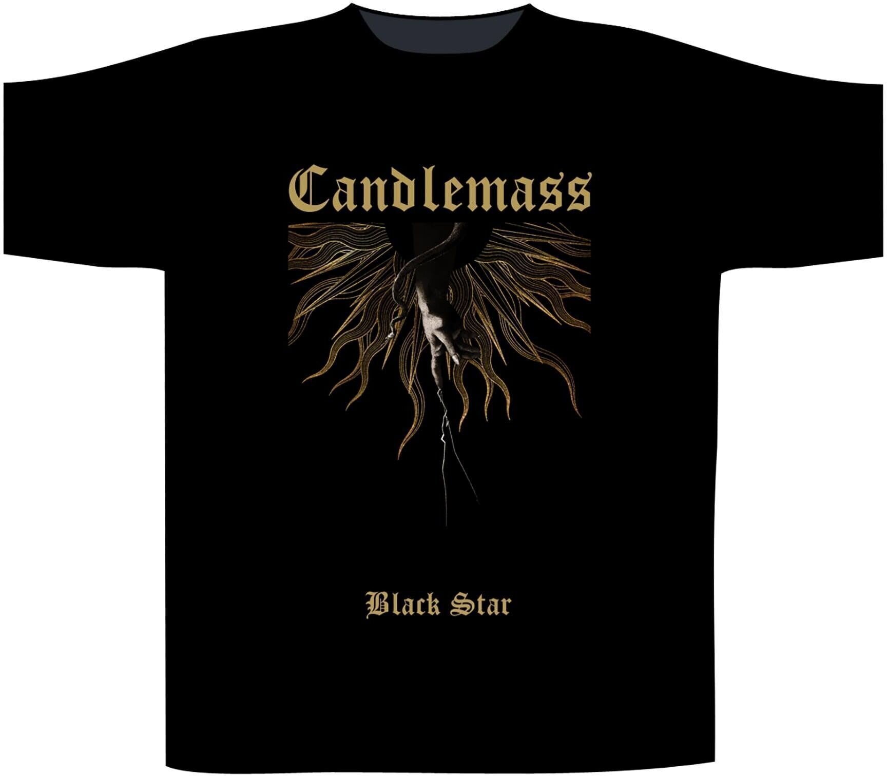Maglietta Candlemass Black Star Black S Maglietta