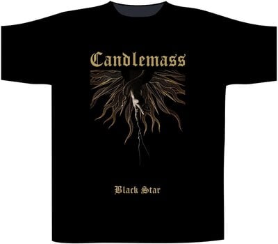 T-särk Candlemass Black Star Lühikeste varrukatega T-särk Black XL - 1