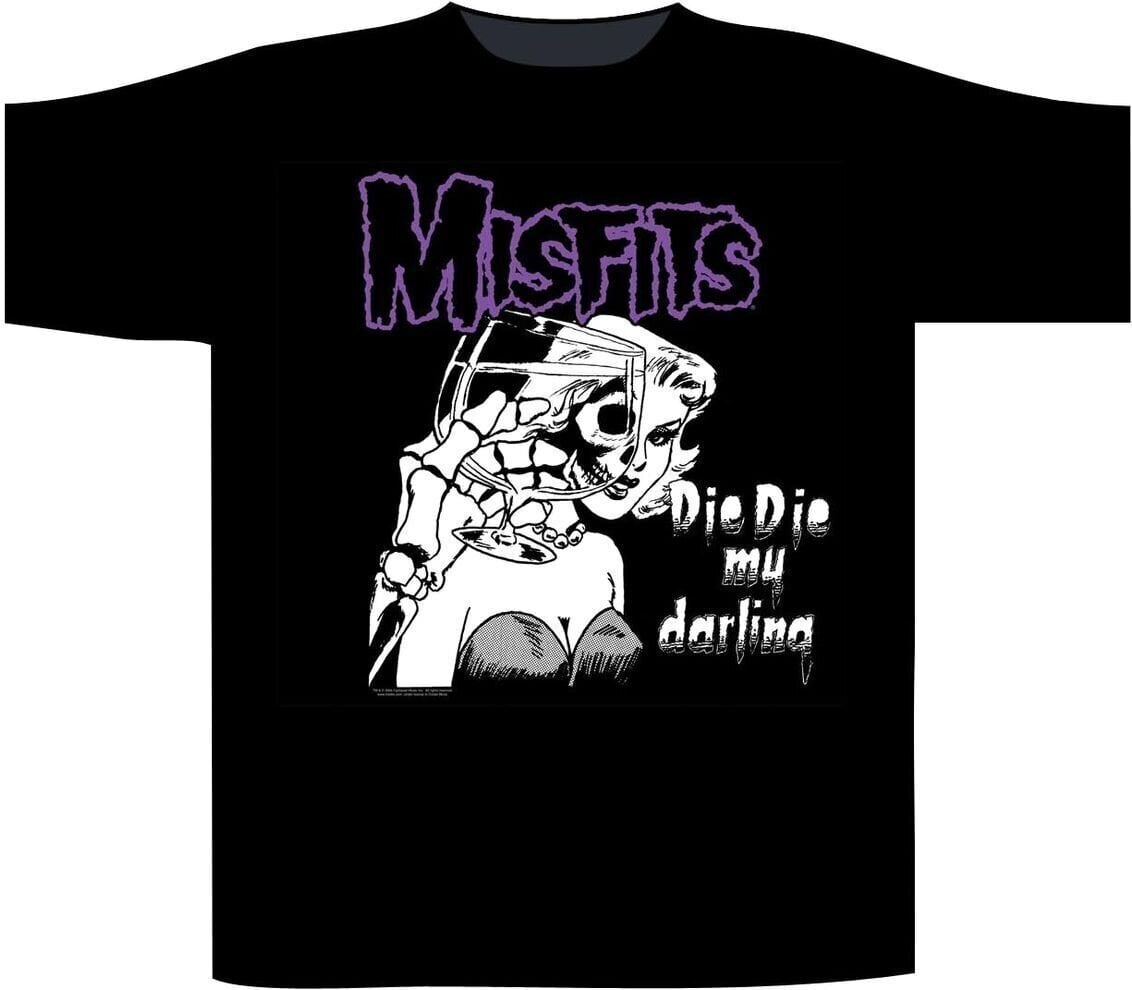 Tricou Misfits Die Die My Darling Black 2XL Tricou